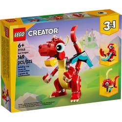 LEGO Creator Creator Red Dragon Multicolor 149 pc