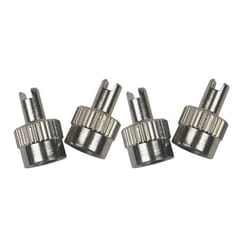 Slime Metal 1 psi Tire Valve Cap 4 pk