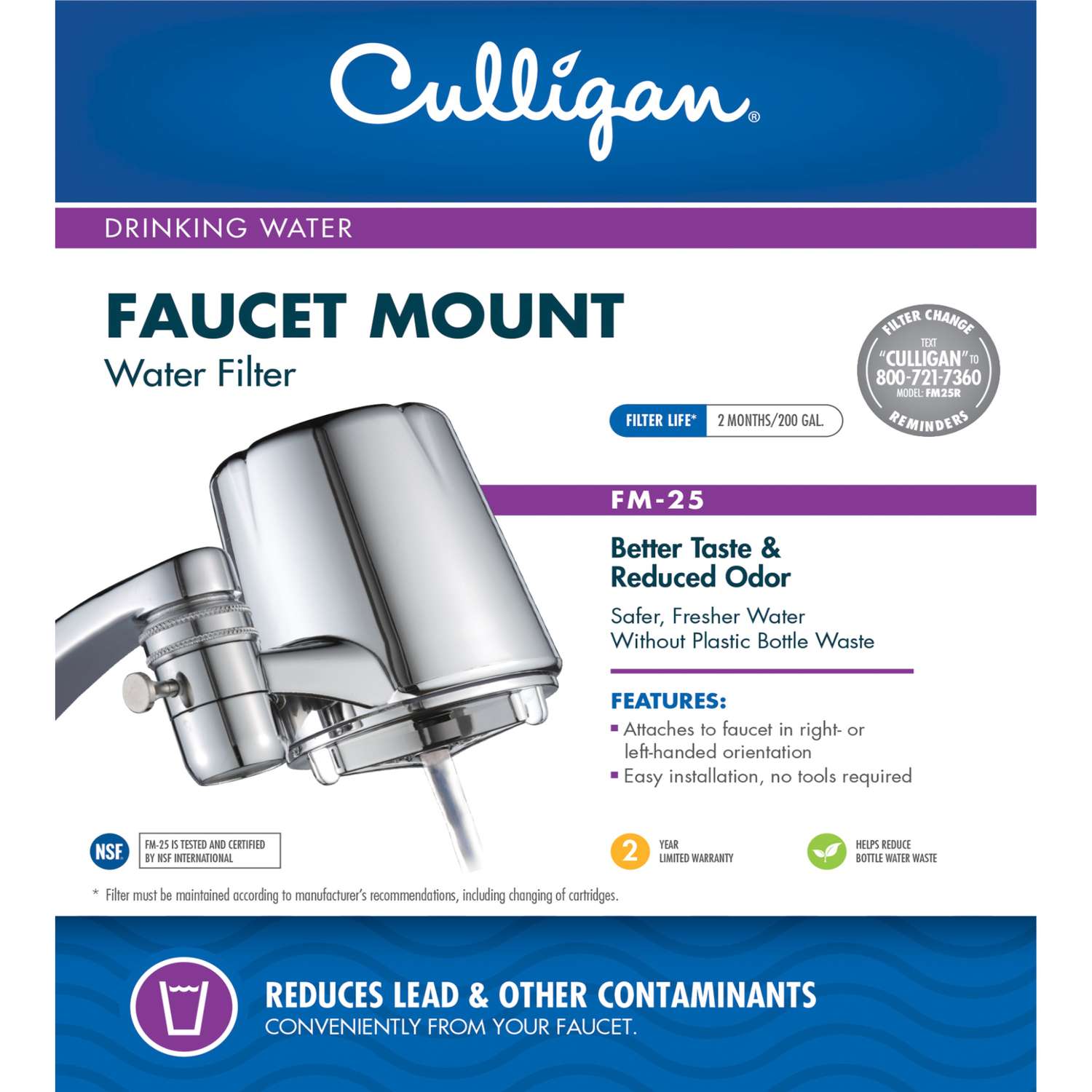 Culligan Faucet Mount Replacement Faucet Filter For Culligan Ace Hardware