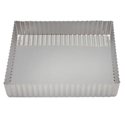 Gobel 9 in. W X 9 in. L Quiche Pan Silver 1 pc