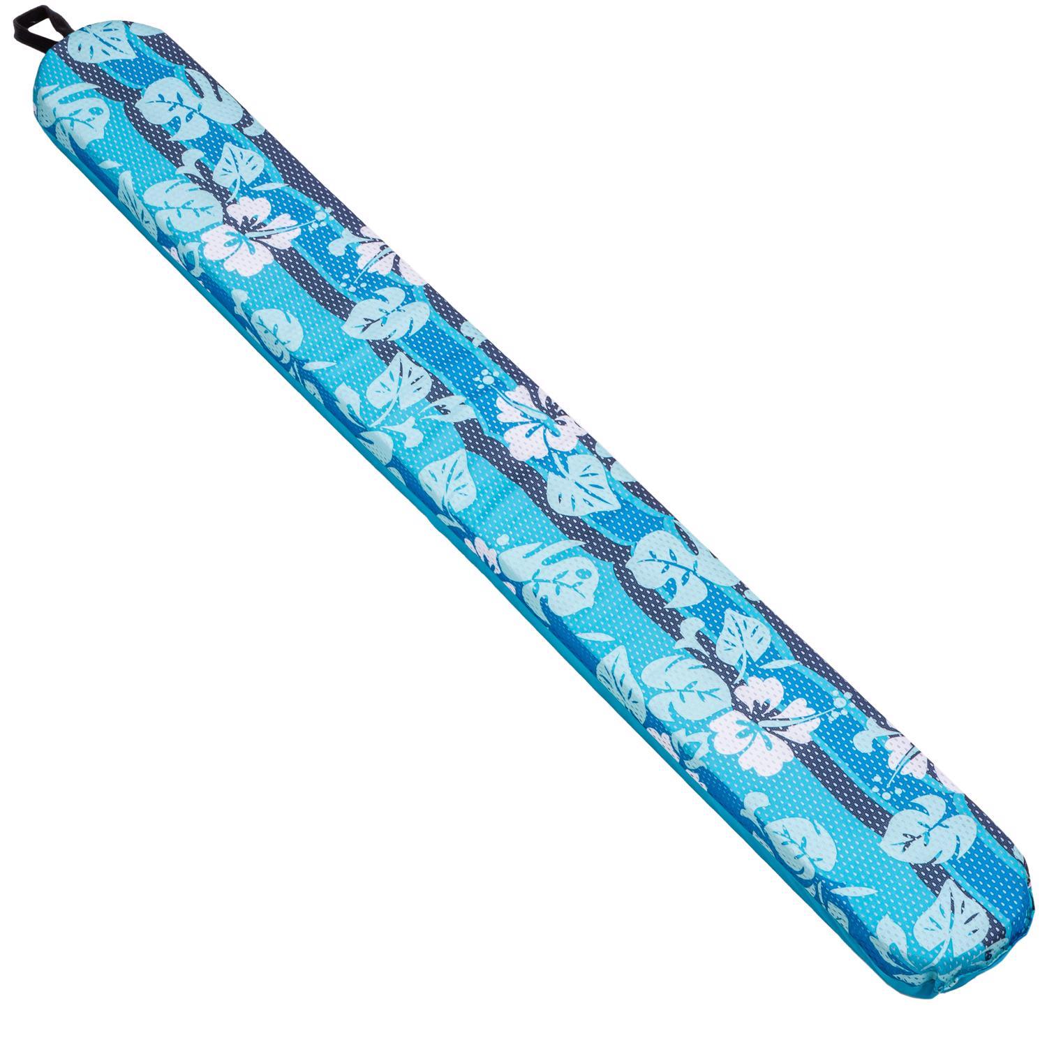 Aqua Swim Blue/White Fabric/Mesh Inflatable Hawaiian Wave