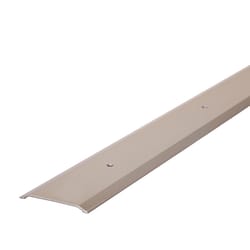 M-D BUILDING PRODUCTS 0.13 in. H X 1.75 in. W X 36 in. L Satin Nickel Aluminum Flat Top Threshold