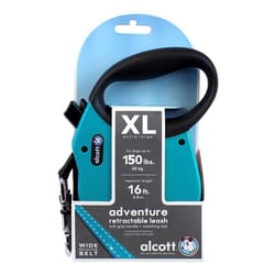 Alcott Blue Plastic Dog Retractable Leash X-Large