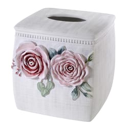 Avanti Linens Spring Garden Multicolored Plastic Tissue Cube