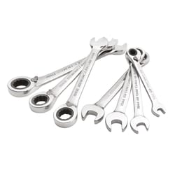 Craftsman Metric Reversible Ratcheting Combination Wrench Set 7 pc