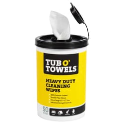 Tub O' Towels Heavy Duty Fiber Weave Cleaning Wipes 12 in. W X 10 in. L 90 pk