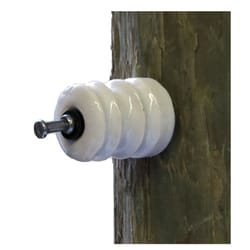 Dare Electric Fence Porcelain Insulator White