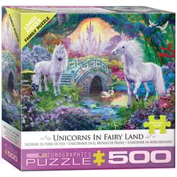 Eurographics Jan Patrik Unicorns in Fairy Land Jigsaw Puzzles Multicolored 500 pc