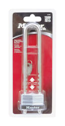 Master Lock 1-3/4 in. W Steel Warded Locking Warded Padlock