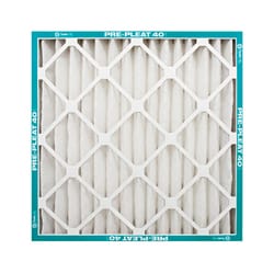 AAF Flanders 16 in. W X 25 in. H X 1 in. D Polyester Synthetic 8 MERV Pleated Air Filter 1 pk