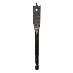 Century Drill & Tool Lazer Spade 5/8 in. X 4 in. L High Speed Steel Spade Bit Hex Shank 1 pc