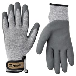 Hestra Job Unisex Indoor/Outdoor Verde Flex Gardening Gloves Gray S 1 pair