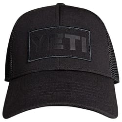 YETI Trucker Hat Black One Size Fits All