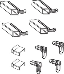 Prime-Line White Aluminum 5/16 in. W X 3/4 in. L Screen Frame Kit 1 pk