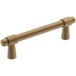 Amerock Destine Contemporary Rectangle Cabinet Pull 3-3/4 in. Champagne Bronze 1 pk