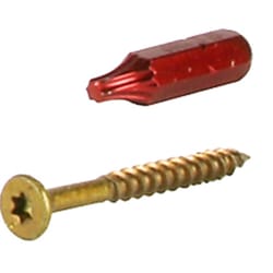 GRK Fasteners UberGrade No. 8 in. X 1-1/2 in. L Star Flat Head W-Cut Multi-Purpose Screw