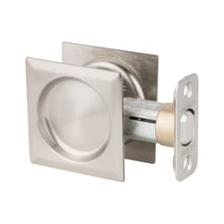 Kwikset Satin Nickel Zinc Indoor Sliding Door Lock