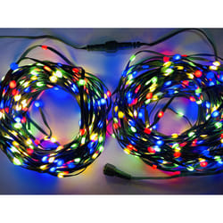 Celebrations LED Micro Dot/Fairy Multicolored 250 ct String Christmas Lights 41.6 ft.