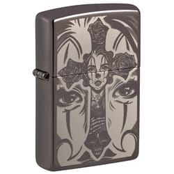 Zippo Black Skull Cross Lighter 2 oz 1 pk