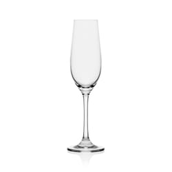 Mikasa Parker 8 oz Clear Crystal Flute Glass