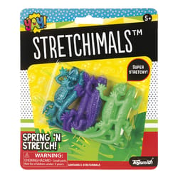 Toysmith Yay! Stretchimals Toy Assorted 6 pc