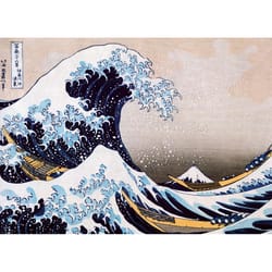 Eurographics Great Wave off Kanagawa Lenticular 3D Jigsaw Puzzle	 Multicolored 300 pc