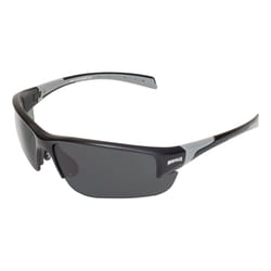 Hercules 7 Semi Rimless Safety Sunglasses Smoke Lens Black Frame 1 pc