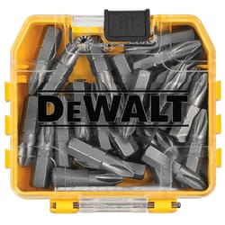 DeWalt Phillips #2 in. X 1 in. L Insert Bit Tip Heat-Treated Steel 25 pc