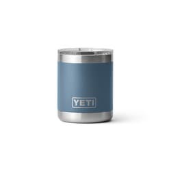 YETI Rambler 10 oz Nordic Blue BPA Free Lowball Tumbler with MagSlider Lid