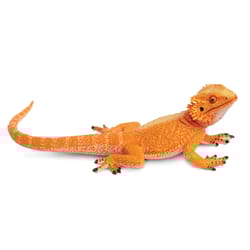 Safari Ltd. Incredible Creatures Bearded Dragon Toy Orange