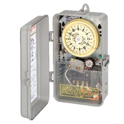 Intermatic Indoor and Outdoor Pool Sprinkler Irrigation Timer 208/277 V Gray