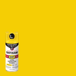 Rust-Oleum Stops Rust Custom Spray 5-in-1 Gloss Sunburst Yellow Spray Paint 12 oz