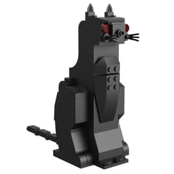NovaBrix Cat Halloween Toy Black 170 pc
