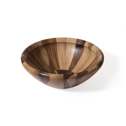 Lipper International Natural Acacia Wood Serving Bowl 16 in. D 1 pc