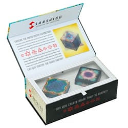 Shashibo Explorer Series Earth/Moon Magnetic Puzzle Cube 12 pc