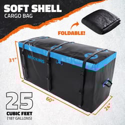 Mockins Blue 25 ft³ Cargo Bag Cars/SUVs 1 pk