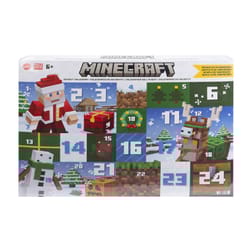 Minecraft Advent Calendar Multicolored 24 pc