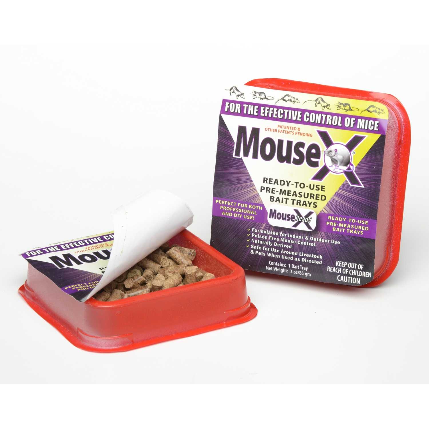 MouseX NonToxic Bait Pellets For Mice and Rats 6 oz. 2 pk Ace Hardware