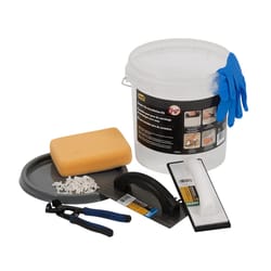 M-D BUILDING PRODUCTS 9.5 in. Stainless Steel Tile Kit 1 pk
