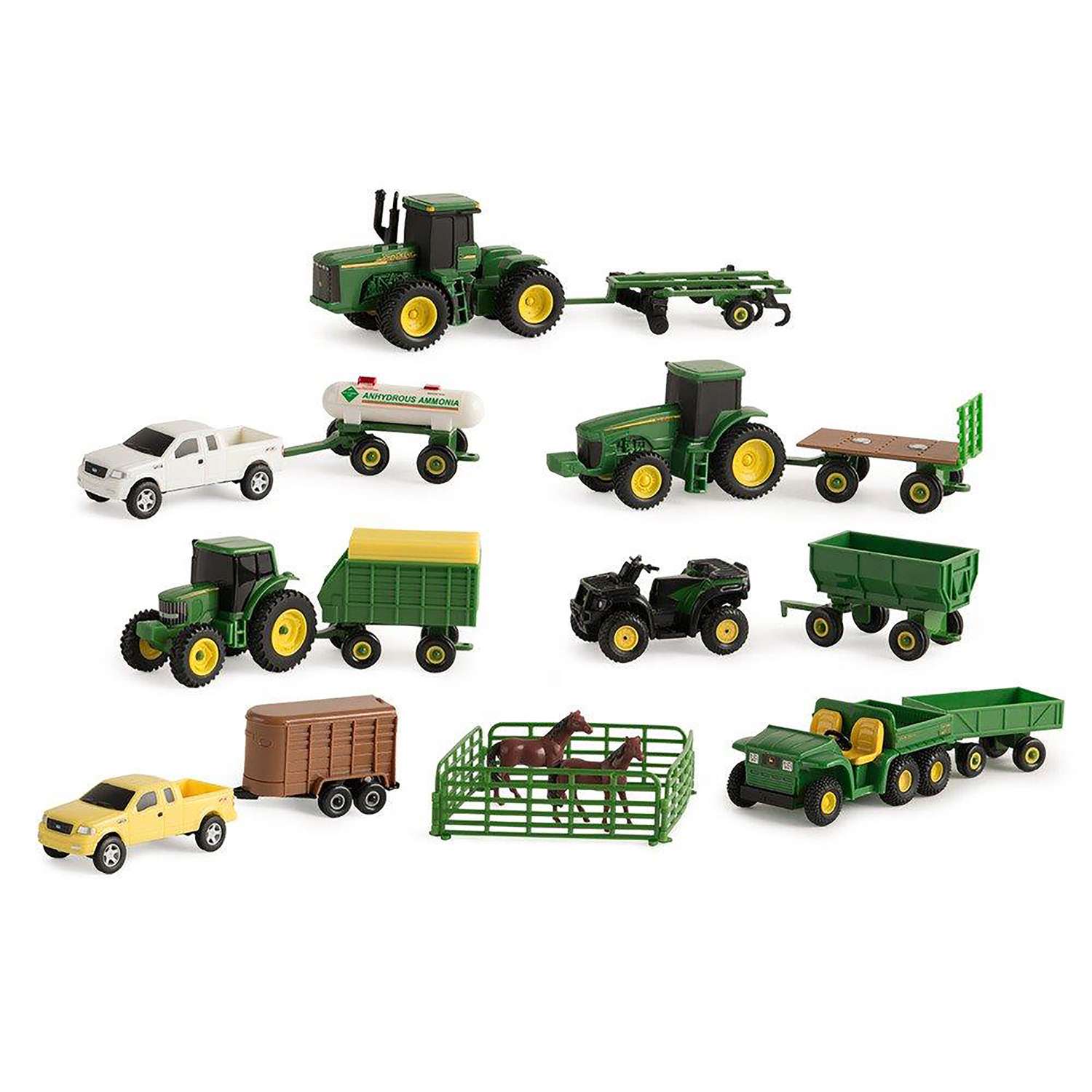 Tomy John Deere Toys Plastic Assorted 20 pc Ace Hardware