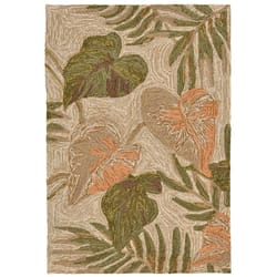 Liora Manne Ravella 2 ft. W X 3 ft. L Natural Traditional Polypropylene Accent Rug