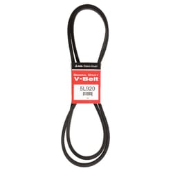 Mitsuboshi FHP General Utility V-Belt 0.63 in. W X 92 in. L For Fractional Horsepower Motors