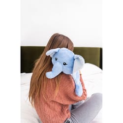 Hugimals World Emory the Elephant Plush Toy Blue
