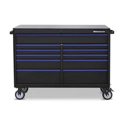 Montezuma 56 in. 11 drawer Steel Tool Cabinet 41.1 in. H X 24.6 in. D