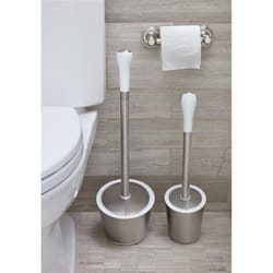 OXO Good Grips Toilet Bowl Brush & Holder White - Ace Hardware