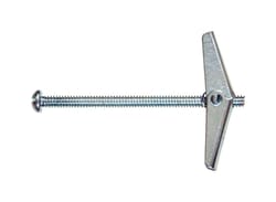 Hillman Power-Stud 5/16 in. D X 4 in. L Round White Steel Toggle Bolt 10 pk Hillman Power-Stud 5/16 in. D X 4 in. L Round White Steel Toggle Bolt 10 pk