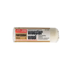 Wooster Wool Lambskin 18 in. W X 3/4 in. Regular Paint Roller Cover 1 pk