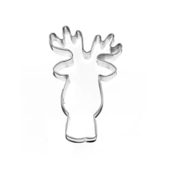 R&M International Corp 3.5 in. W Cookie Cutter Silver 1 pc