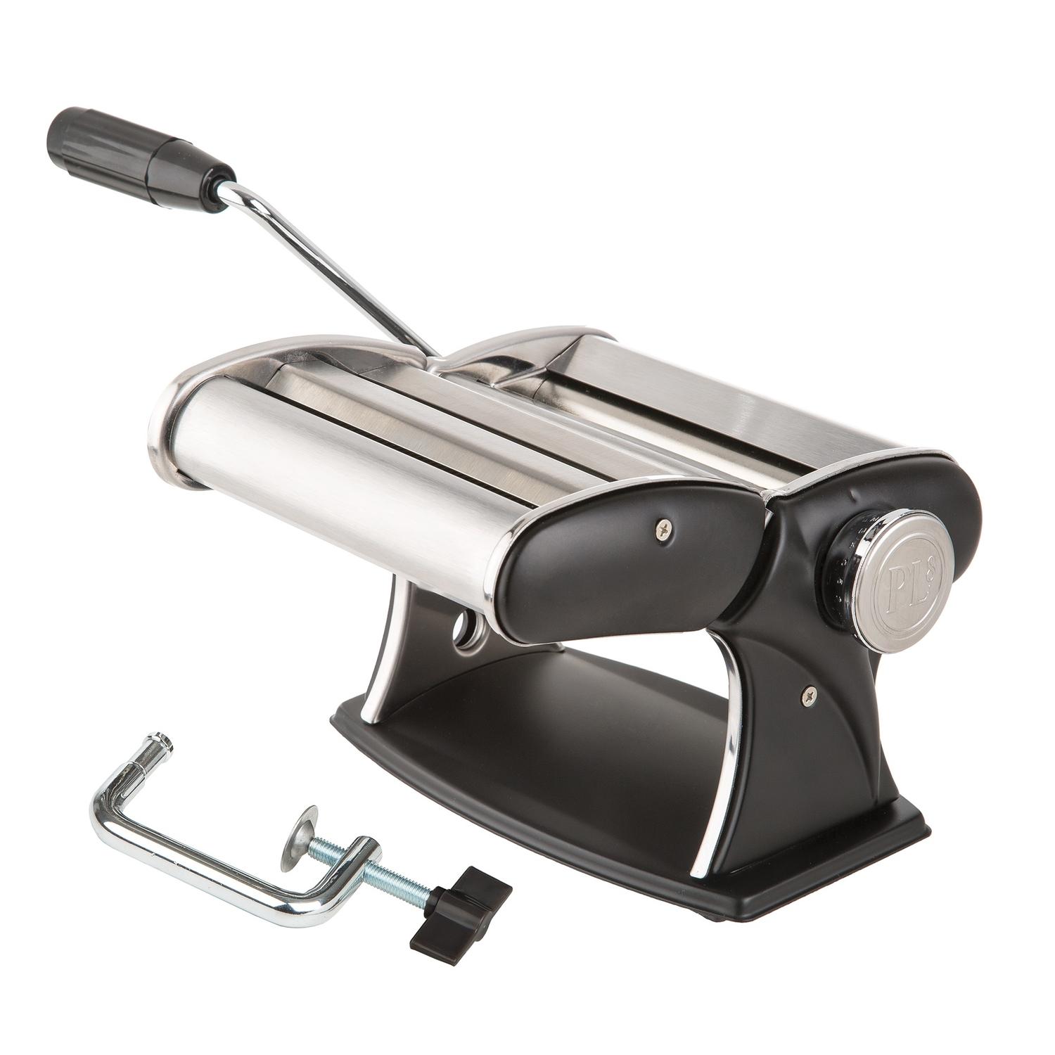 Progressive Black/Gray Carbon Steel Manual Pasta Machine Sansujyuku sansujyuku.com