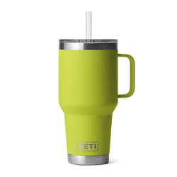 YETI Rambler 35 oz Chartreuse BPA Free Straw Mug